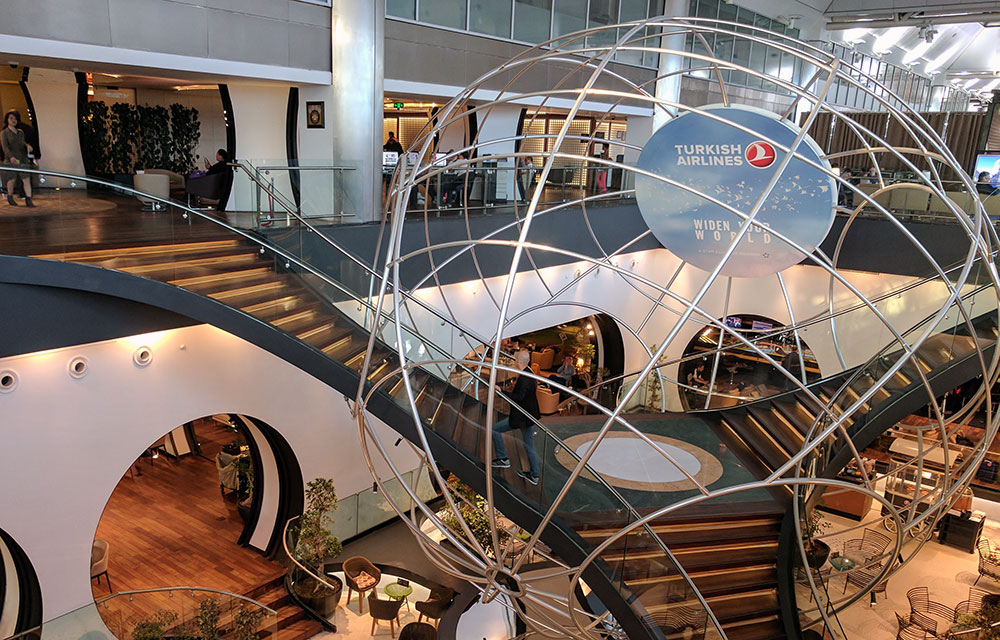 Turkish Airlines Business Class Lounge, Istanbul